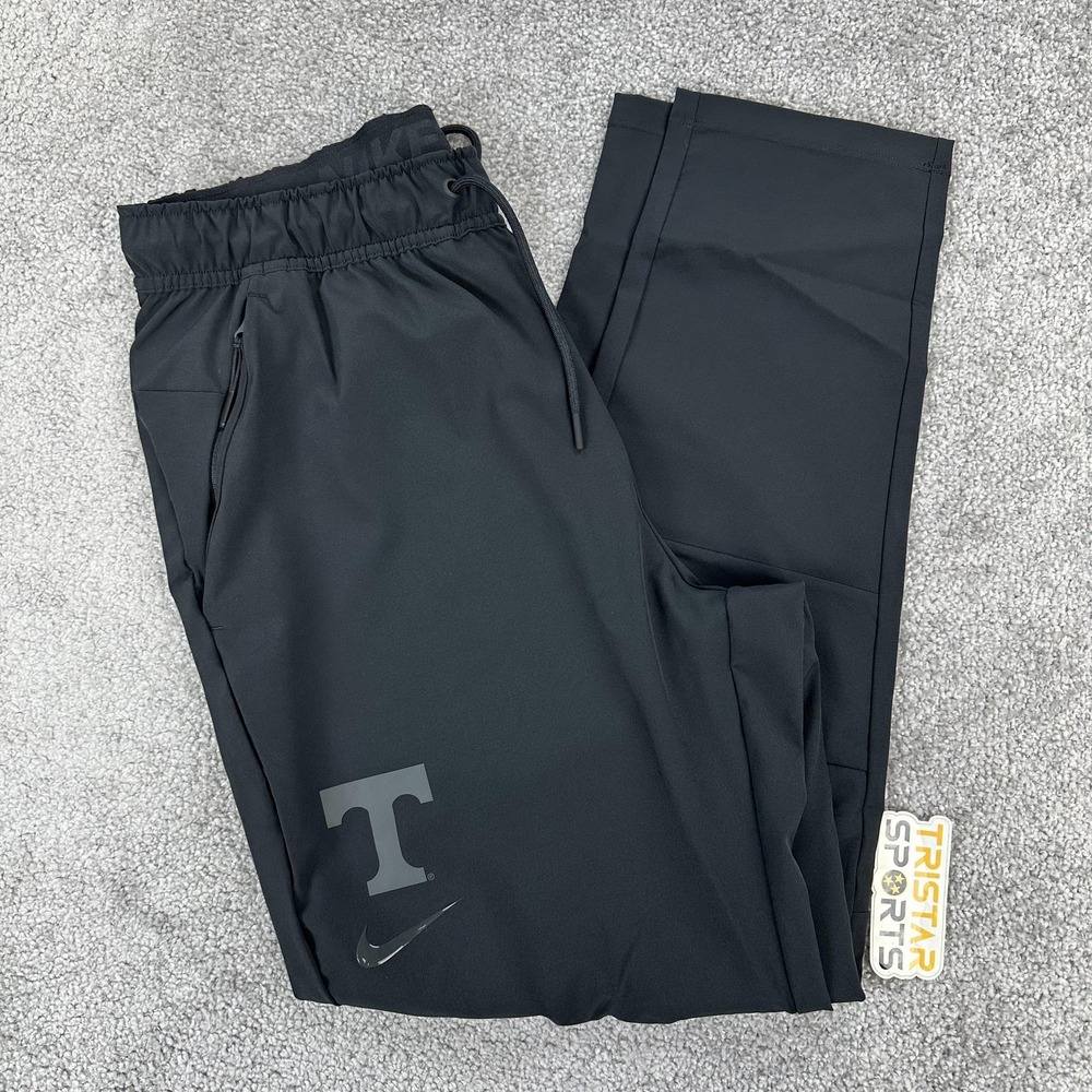 Tennessee Volunteers Pants Mens Medium Black NCAA Football Nike Dri-FIT Joggers